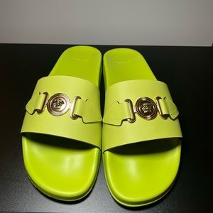 New with tag Real authentic Versace slides. Men’s size 10